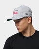 New Era San Antonio Spurs Script Old Golfer Snapback Heather Grey