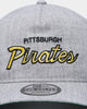 New Era Pittsburgh Pirates Script Old Golfer Snapback Heather Grey