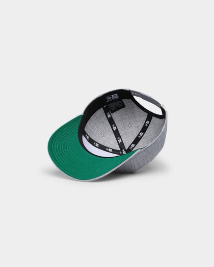 New Era  Los Angeles Lakers Script Old Golfer Snapback Heather Grey