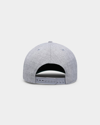 New Era Los Angeles Dodgers Script Old Golfer Snapback Heather Grey