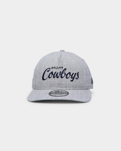 New Era Dallas Cowboys Script Old Golfer Snapback Heather Grey