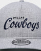 New Era Dallas Cowboys Script Old Golfer Snapback Heather Grey