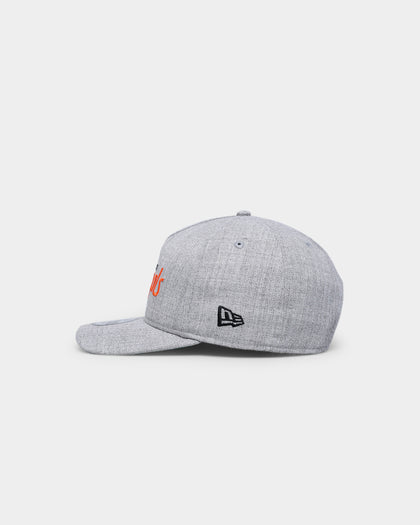 New Era Cincinnati Bengals Script Old Golfer Snapback Heather Grey