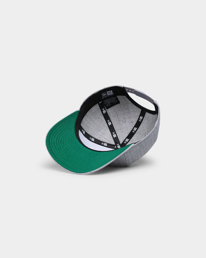 New Era Charlotte Hornets Script Old Golfer Snapback Heather Grey