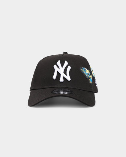 New Era New York Yankees "Butterfly Accent" 9FORTY A-Frame Snapback Black/Blue