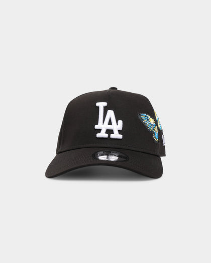 New Era Los Angeles Dodgers "Butterfly Accent" 9FORTY A-Frame Snapback Black/Blue