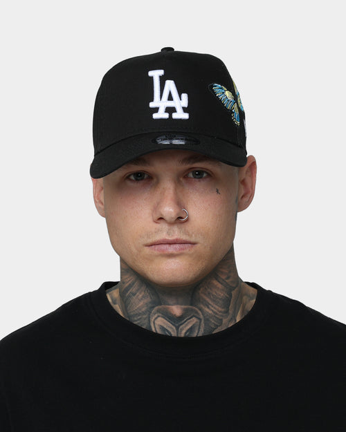 New Era Los Angeles Dodgers "Butterfly Accent" 9FORTY A-Frame Snapback Black/Blue