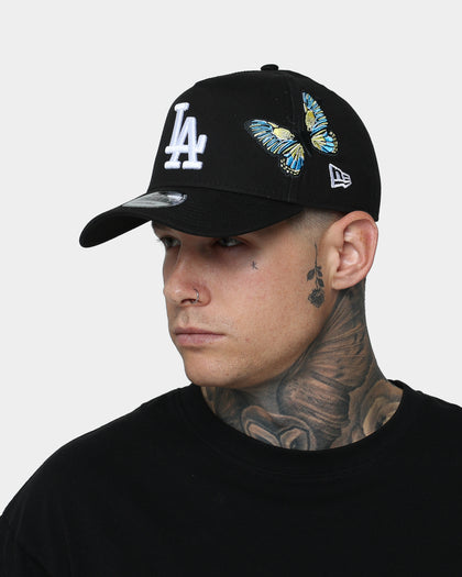 New Era Los Angeles Dodgers "Butterfly Accent" 9FORTY A-Frame Snapback Black/Blue