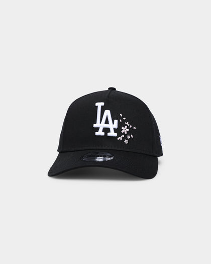 New Era Los Angeles Dodgers Black Blossom 9FORTY A-Frame Snapback Black/Blossom