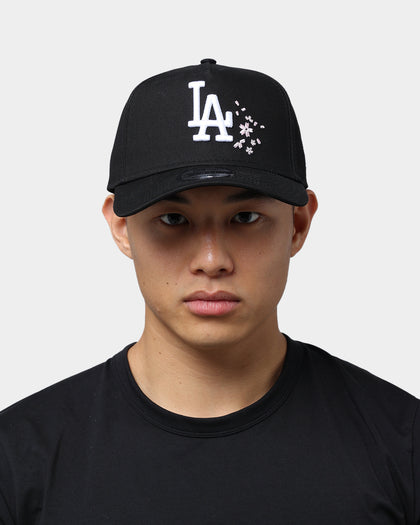 New Era Los Angeles Dodgers Black Blossom 9FORTY A-Frame Snapback Black/Blossom