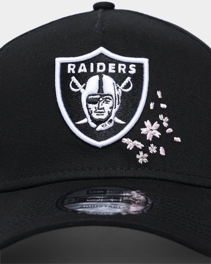New Era Las Vegas Raiders Black Blossom 9FORTY A-Frame Snapback Black/Blossom