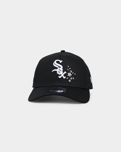 New Era Chicago White Sox Black Blossom 9FORTY A-Frame Snapback Black/Blossom