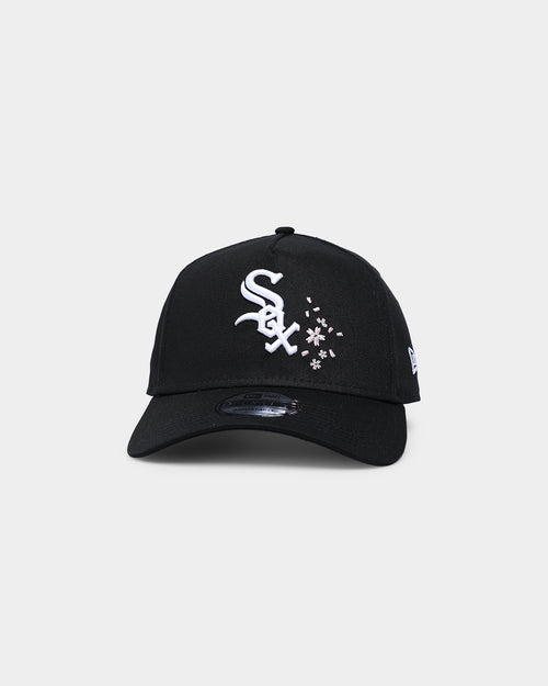 New Era Chicago White Sox Black Blossom 9FORTY A-Frame Snapback Black/Blossom