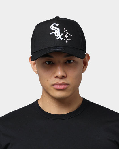 New Era Chicago White Sox Black Blossom 9FORTY A-Frame Snapback Black/Blossom