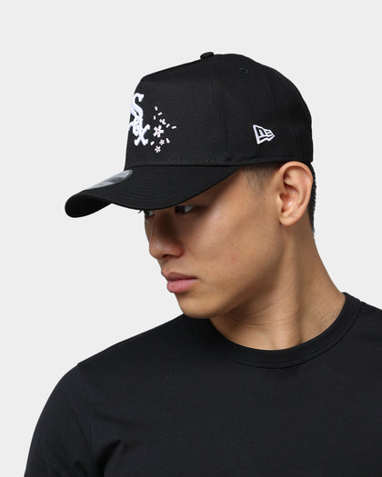 New Era Chicago White Sox Black Blossom 9FORTY A-Frame Snapback Black/Blossom
