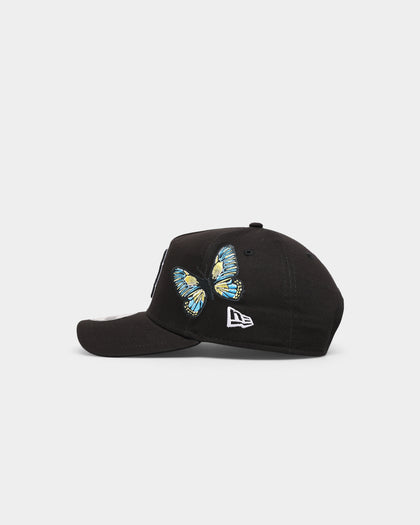New Era Boston Red Sox "Butterfly Accent" 9FORTY A-Frame Snapback Black/Blue