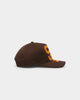 New Era San Diego Padres 'Oversized Team Logo' Old Golfer Snapback Brown/Orange