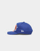 New Era New York Knicks 'Oversized Team Logo' Old Golfer Snapback Blue/Orange