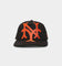 New Era New York Giants 'Oversized Team Logo' Old Golfer Snapback Black/Orange