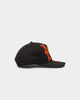 New Era New York Giants 'Oversized Team Logo' Old Golfer Snapback Black/Orange