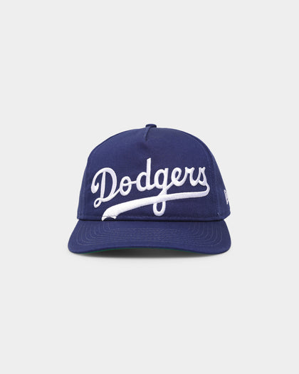 New Era Los Angeles Dodgers 'Oversized Team Logo' Old Golfer Snapback Blue/White