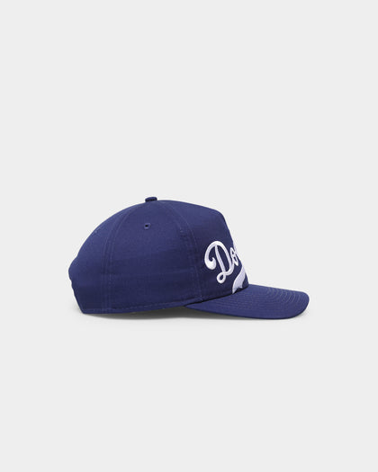 New Era Los Angeles Dodgers 'Oversized Team Logo' Old Golfer Snapback Blue/White