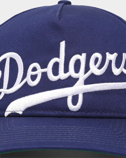 New Era Los Angeles Dodgers 'Oversized Team Logo' Old Golfer Snapback Blue/White
