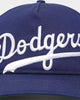 New Era Los Angeles Dodgers 'Oversized Team Logo' Old Golfer Snapback Blue/White