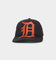 New Era Detroit Tigers 'Oversize Team Logo' Old Golfer Snapback Black/Orange