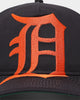 New Era Detroit Tigers 'Oversize Team Logo' Old Golfer Snapback Black/Orange