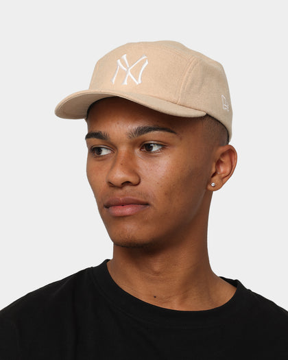New Era New York Yankees 'Wool Tones' Camper Strapback Tumbleweed