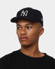 New Era New York Yankees 'Wool Tones' Camper Strapback Navy