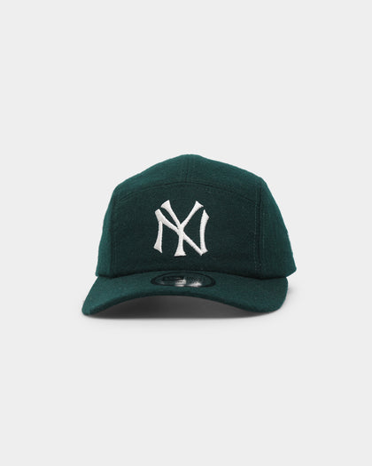 New Era New York Yankees 'Wool Tones' Camper Strapback Dark Seaweed