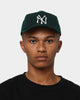 New Era New York Yankees 'Wool Tones' Camper Strapback Dark Seaweed