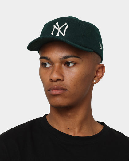 New Era New York Yankees 'Wool Tones' Camper Strapback Dark Seaweed