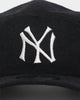 New Era New York Yankees 'Wool Tones' Camper Strapback Black