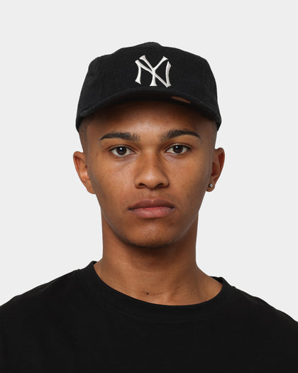 New Era New York Yankees 'Wool Tones' Camper Strapback Black
