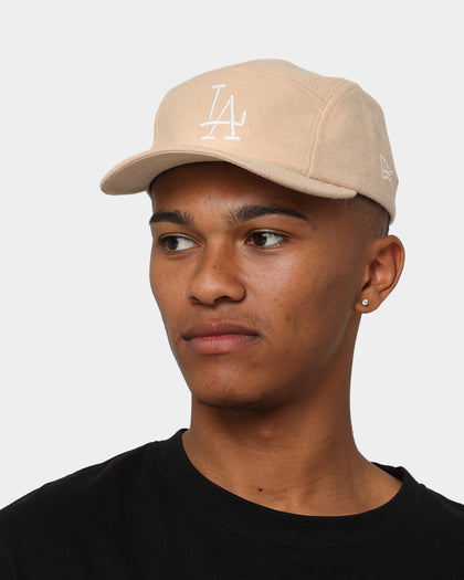 New Era Los Angeles Dodgers 'Wool Tones' Camper Strapback Tumbleweed
