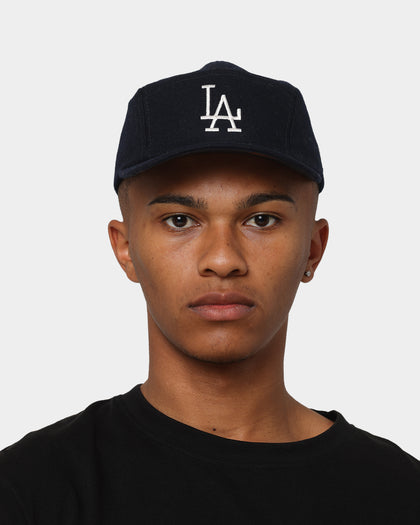New Era Los Angeles Dodgers 'Wool Tones' Camper Strapback Navy
