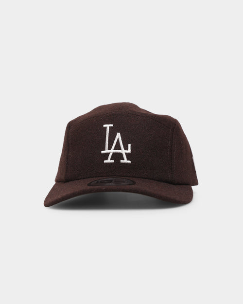 New Era Los Angeles Dodgers 'Wool Tones' Camper Strapback Brown
