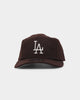 New Era Los Angeles Dodgers 'Wool Tones' Camper Strapback Brown