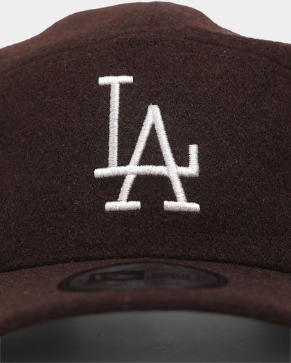 New Era Los Angeles Dodgers 'Wool Tones' Camper Strapback Brown