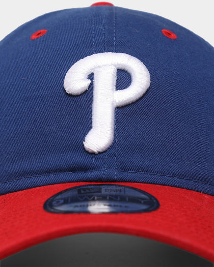 New Era Philadelphia Phillies "2-Tone OG Team Colour" 9TWENTY Strapback Light Royal