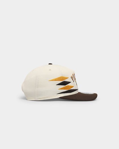 New Era San Diego Padres "Off-White Diamond" Old Golfer Snapback Yellow/Tan/Black