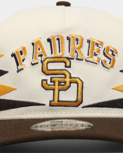 New Era San Diego Padres "Off-White Diamond" Old Golfer Snapback Yellow/Tan/Black