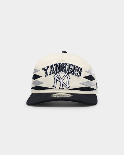 New Era New York Yankees "Off-White Diamond" Old Golfer Snapback Navy/Tan/Black