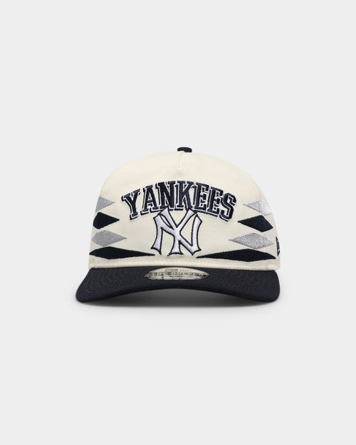 New Era New York Yankees "Off-White Diamond" Old Golfer Snapback Navy/Tan/Black