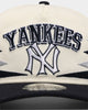 New Era New York Yankees "Off-White Diamond" Old Golfer Snapback Navy/Tan/Black