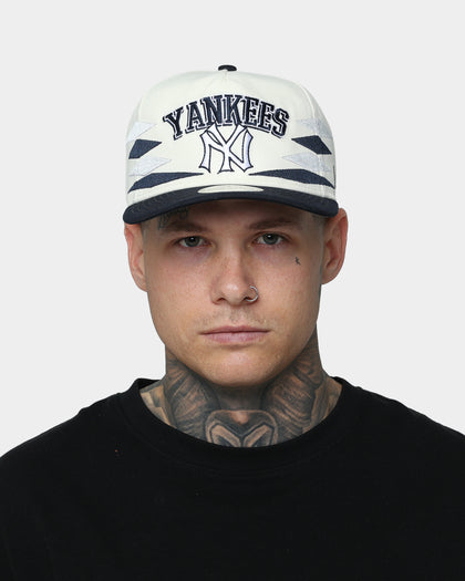 New Era New York Yankees "Off-White Diamond" Old Golfer Snapback Navy/Tan/Black