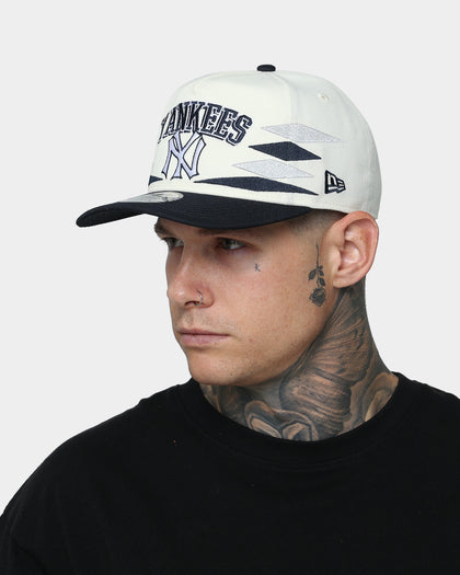 New Era New York Yankees "Off-White Diamond" Old Golfer Snapback Navy/Tan/Black